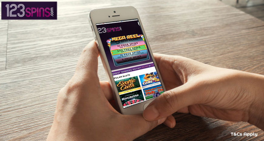 Get Online Slots Free Spins Only At 123 Spins